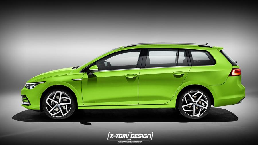  Volkswagen Golf Variant by X-Tomi Design 2019 года  (фото 1 из 1)